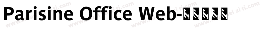 Parisine Office Web字体转换